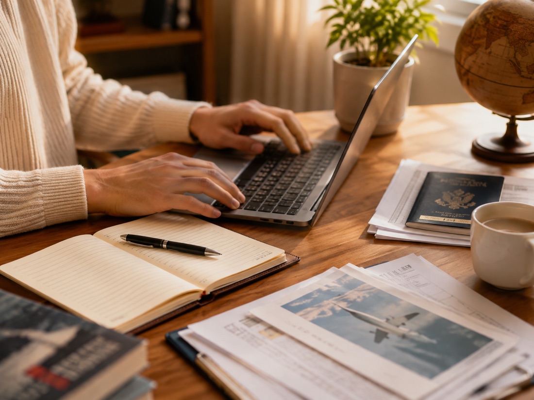 Preparing documents for a student visa